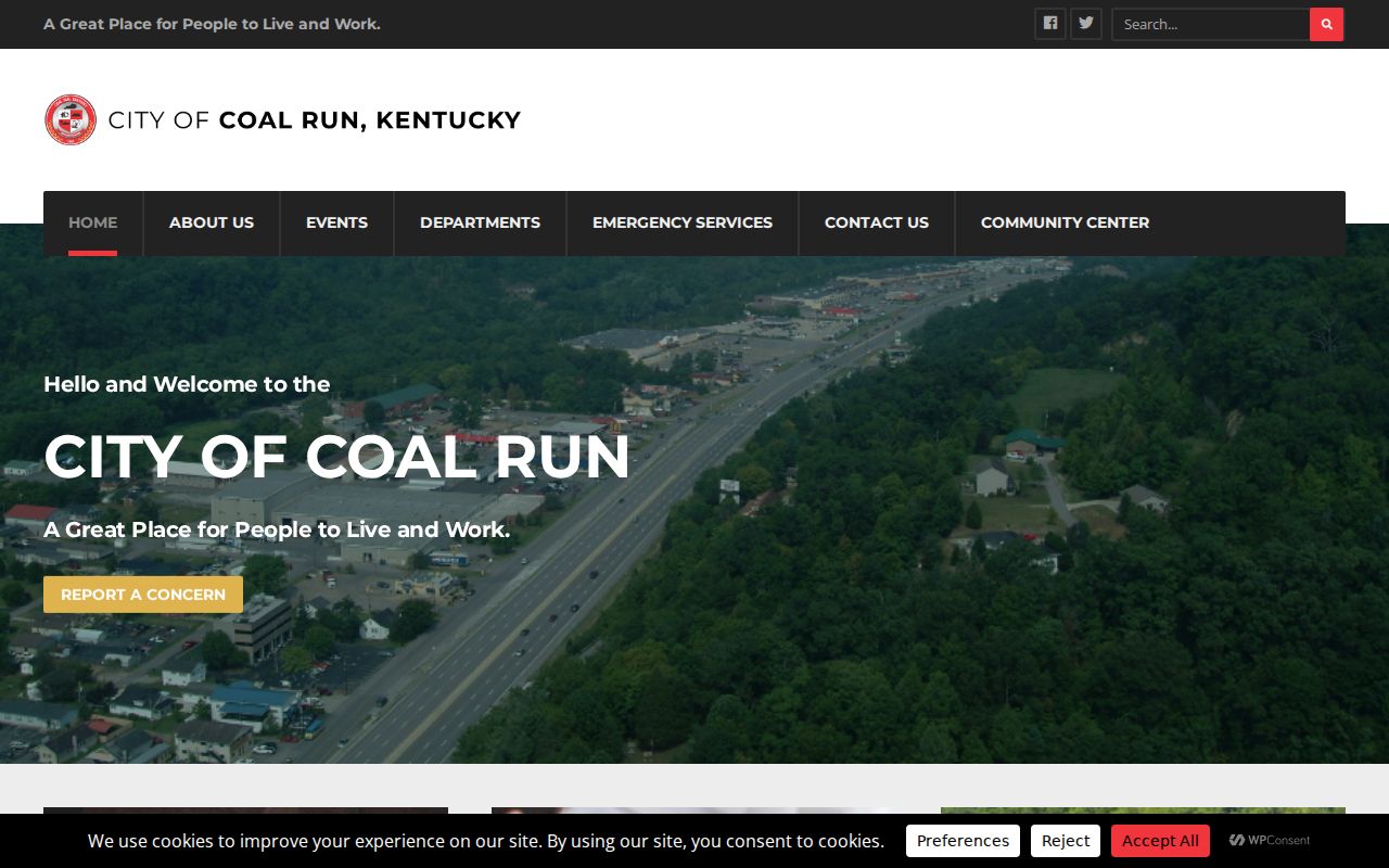 Pike County contact for Coal Run Village criminal records at city hall